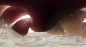 Kinky amateur POV foot teasing