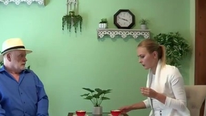 Very kinky russian blonde hair orgasm