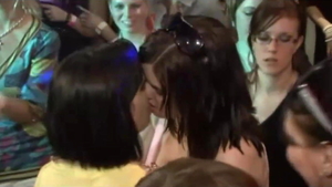 Group sex along with girl