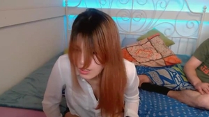 Russian redhead finds dick to fuck HD