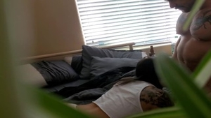 Stepsister riding a dick