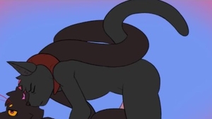 Furry rushes hard ramming HD