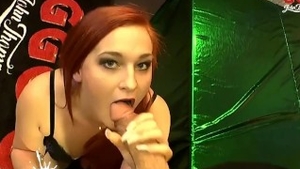 Pornstar dick sucking