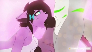 Furry has a passion for hard nailining in HD
