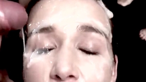 Non-Stop Slow Motion Bukkake 08