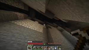 Minecraft let us Play: movie scene 1