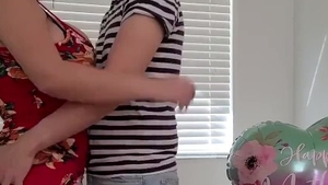 Sex scene bubble butt brunette in her lingerie