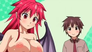 Shaved mexican teen likes hentai threesome