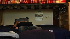 Nailed rough live on cam