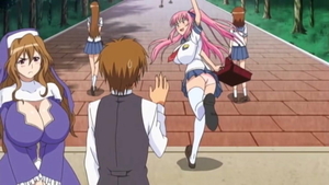 Hentai fucking escorted by vampire