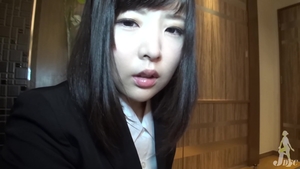 JAV hairy japanese rides a hard dick