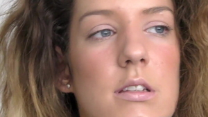 Hungarian in tight stockings sucking cock in HD
