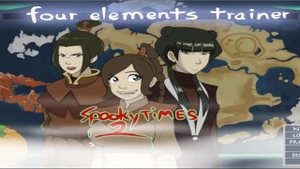 'Spooky Times 2 - A Four Elements Trainer Side Story Part 1'