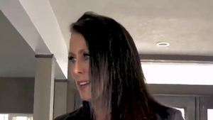 Reagan Foxx sensual kissing