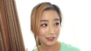 Real sex in the company of korean slut
