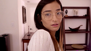 Sucking dick together with very small tits american teen