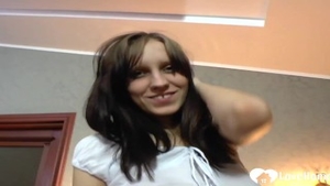 Pussy sex with skinny girlfriend