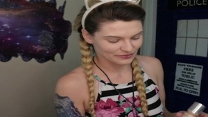 'STONED MAKEUP TUTORIAL .Oops Forgot The Camera Was On!'