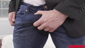 'Newcomer Vivian Taylor Gives Mark Speare A Sloppy Rimjob'