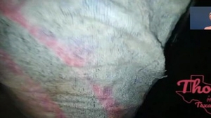 Hairy stepmom creampied in the street