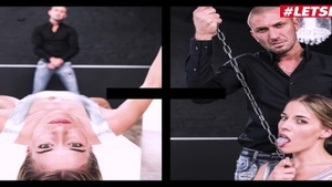 Stunning czech teen chick Eveline Dellai rushes real sex