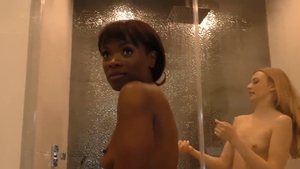 Dog Fart Network: Alexa Grace alongside Ana Foxxx penetration