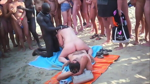 Sucking cock in the company of big tits american