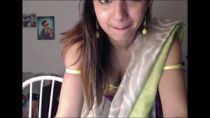 Real sex accompanied by very sexy desi wife