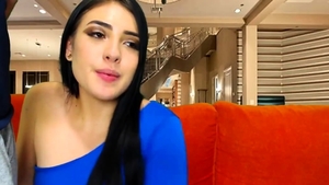 Babe cock sucking on web-cam in HD