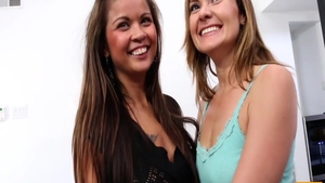 Young amateur reality rubbing at the audition