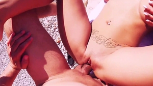 EroCom.tv: Sexy german teen chick pickup at the beach