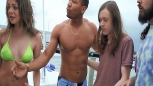 Nailed rough with Tiffany Watson alongside Conor Coxxx