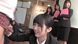 Sloppy fucking in the company of hottest japanese slut