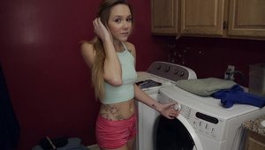 Sis Loves Me - POV hard nailining accompanied by 18 yr old