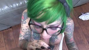 Fucking in company with hairy girl