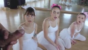 BFFs: Nailed rough accompanied by shaved brunette