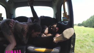 Female Fake Taxi - Busty british female likes hard sex HD