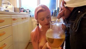 Nailing erotic teen wearing panties