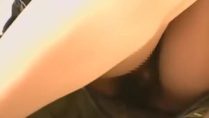 Pretty asian voyeur nailed rough