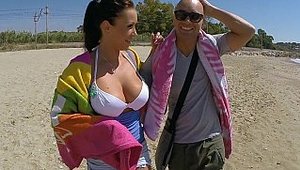 Public Bang: Patty Michova goes wild on cock porn