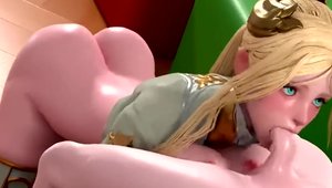 Hawt chick hentai pounding