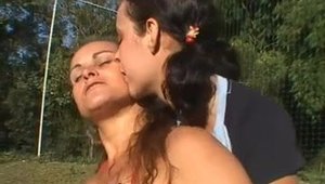 Brazilian mature loves nailing