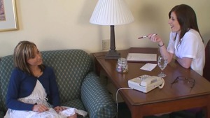 Satin teen ramming hard