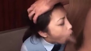 Wild asian rushes raw pussy sex