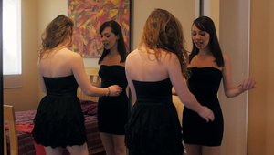 When Girls Play: Babe Misty Lovelace in a dress good fucking