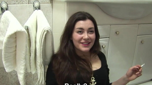 Group sex at the party together with brunette