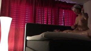 Nailed rough alongside deutsch brunette