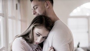 Pure Taboo - Busty Gia Derza raw throat fuck on sofa