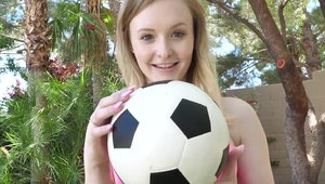 Tiny 4K - Slut Lanna Carter does what shes told outdoors