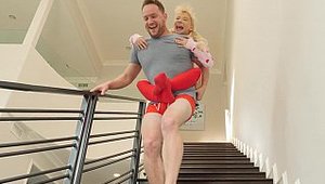 Tiny 4K: Blonde haired Kenzie Reeves got her pussy pounded